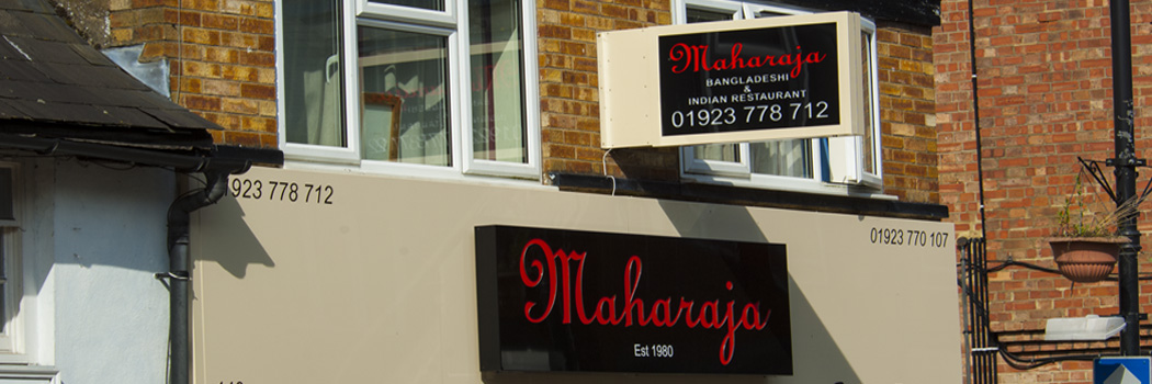 LED Projection Restaurant & Shop Front Signs in Watford and St Albans
